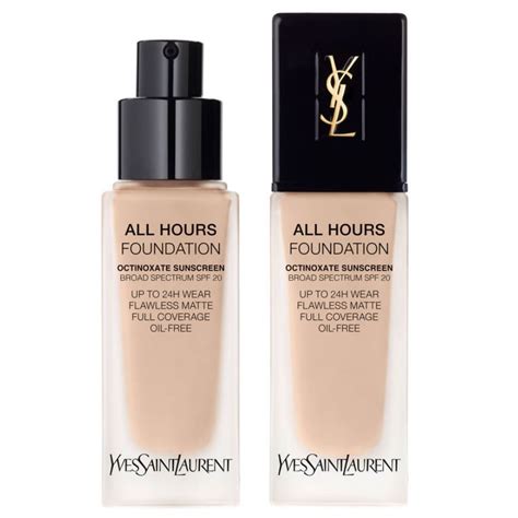 ysl all hours matte foundation|ysl foundation all hours review.